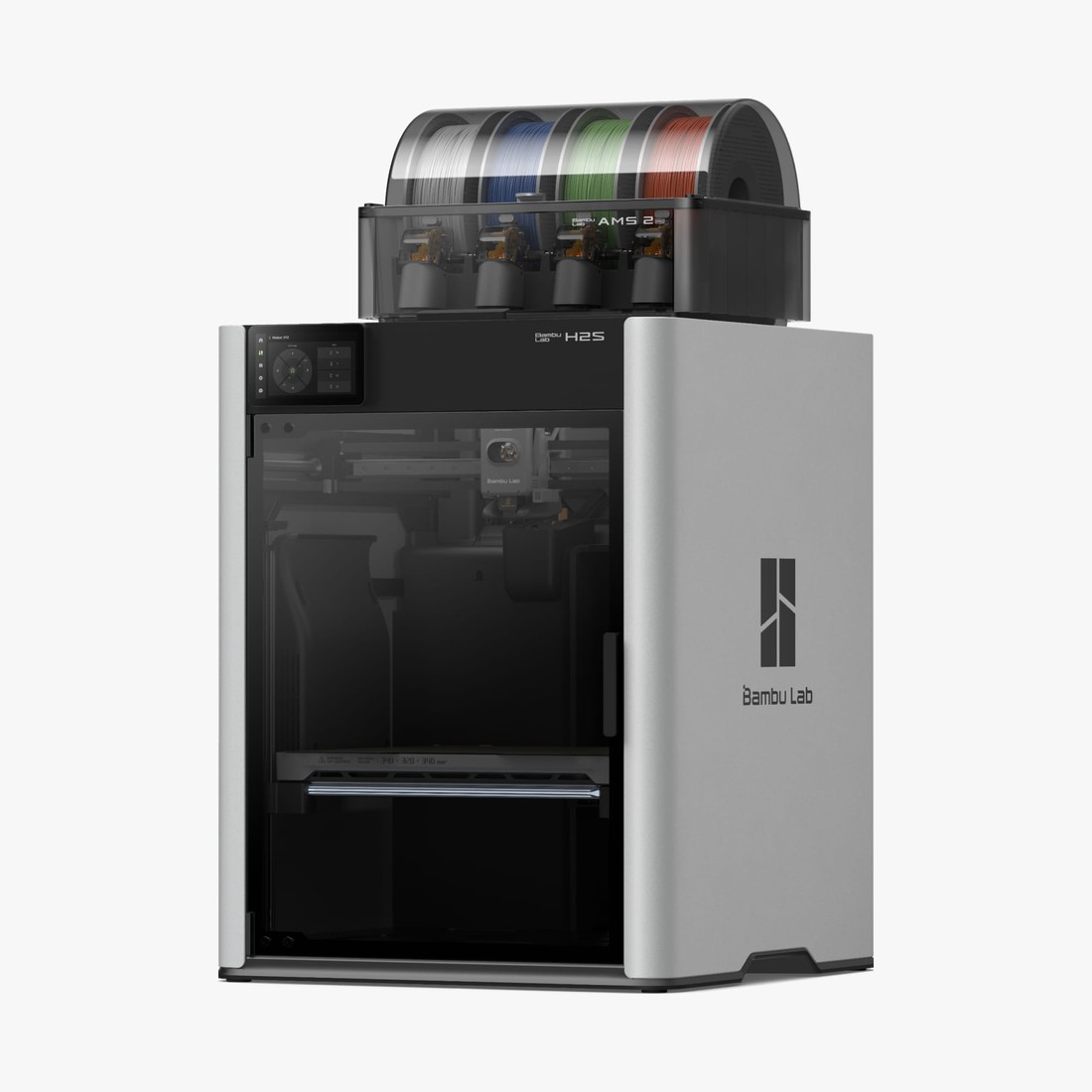 Bambu Lab H2S 本体とAMS 2 Proのコンボ